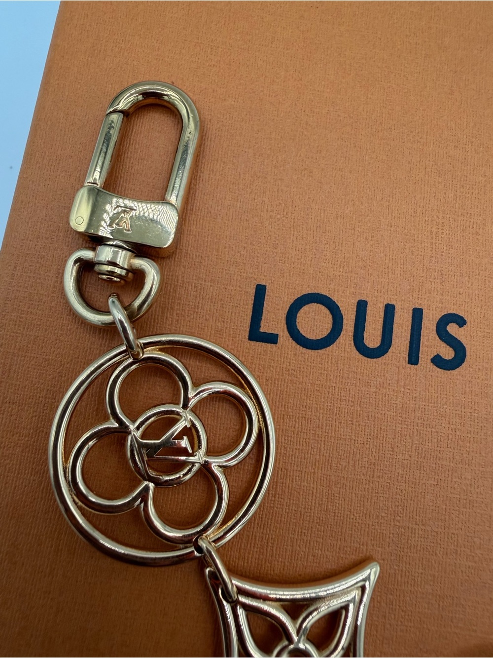 Louis Vuitton key chain charm Rare 🔥in box - Picture 6 of 9
